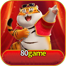 Imagem promocional da 80game mostrando a plataforma e suas vantagens